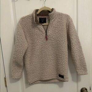 Southern Marsh Kids Tan Sherpa Jacket